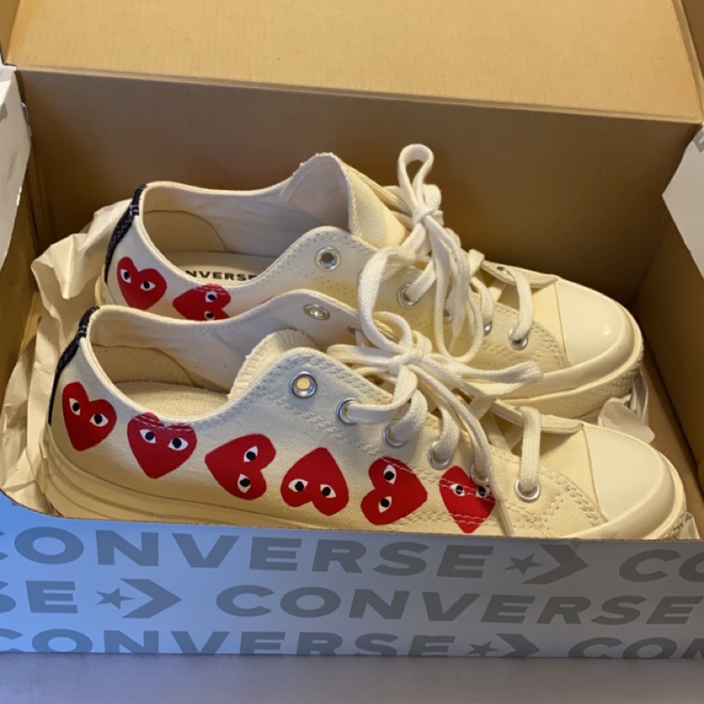 Converse X Comme des Garçons Multi Heart Deadstock